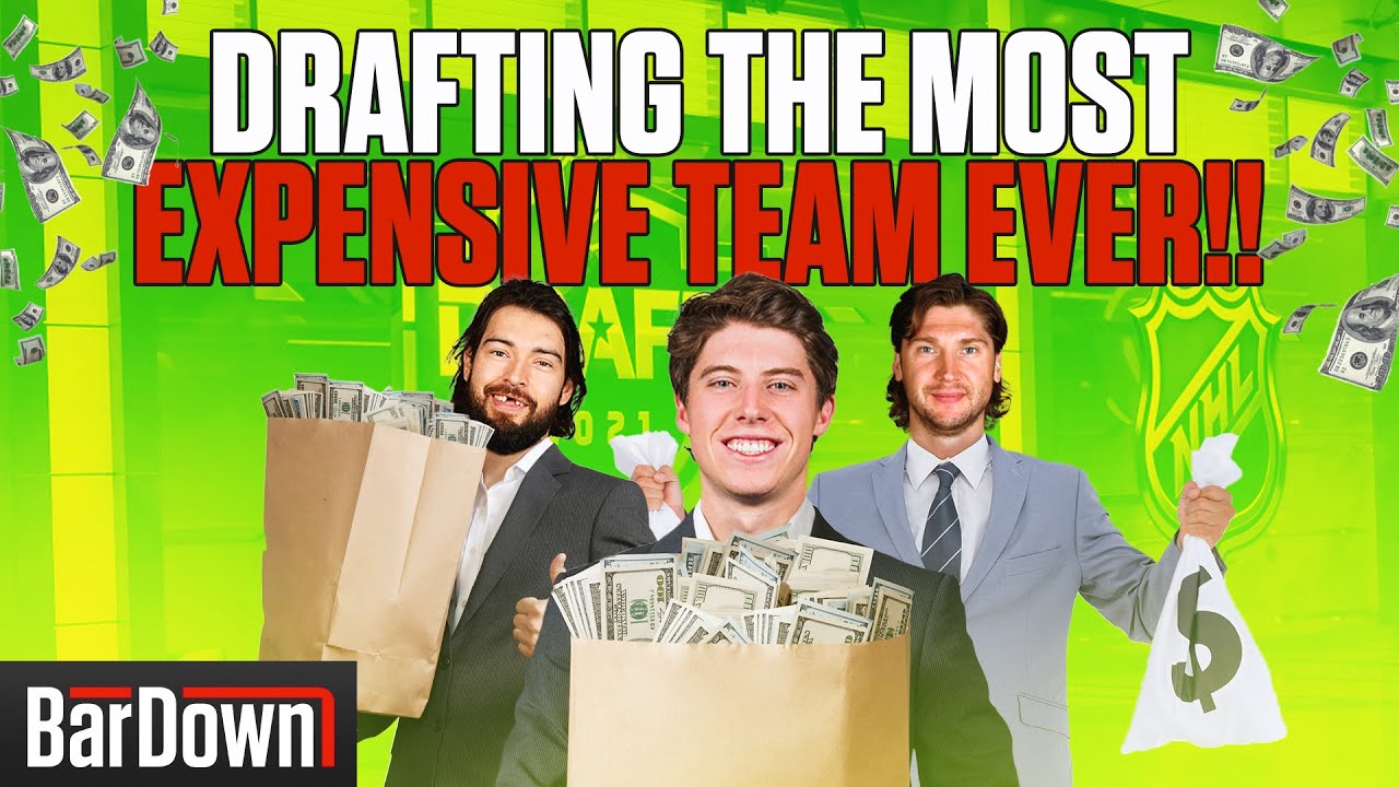 DRAFTING THE MOST EXPENSIVE TEAM EVER IN NHL22