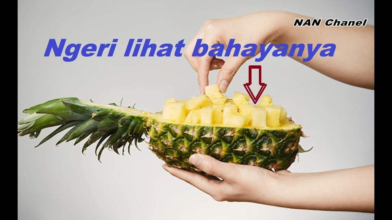 UNGKAP TUNTAS BAHAYA BUAH NANAS UNTUK TUBUH MANUSIA 
