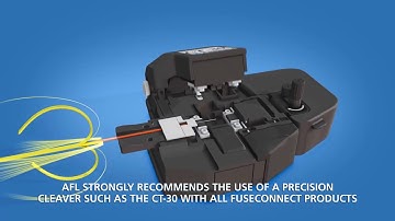 How to install AFL ST and FC FuseConnect connectors