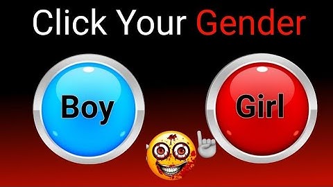 Click Your Gender To Entering This Video... 😊