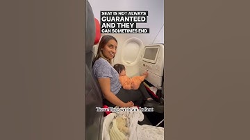 Travelling with an infant, what you must know about bassinet seats #traveltips