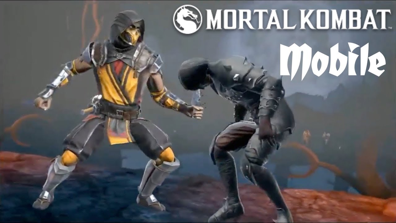 MK11 SCORPION MOBILE FATAL BLOW XRAY SHOWCASE MORTAL KOMBAT MOBILE YouTube