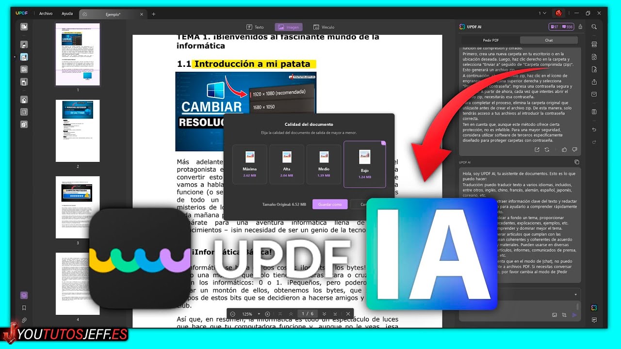 El Mejor EDITOR PDF con INTELIGENCIA Artificial - YouTube