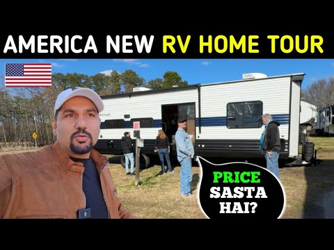 AMERICA ME NEW RV HOME TOUR | INDIAN IN USA🇺🇸🇮🇳