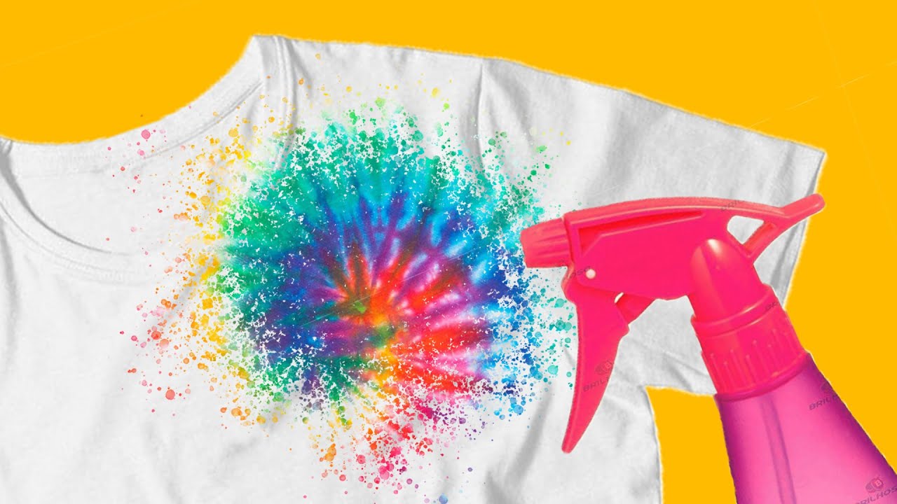 Como fazer camiseta TIE DYE fácil #stayhome