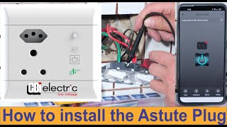 How to install the CBI electric Astute Plug outlet to control your appliances remotely - Tutorial