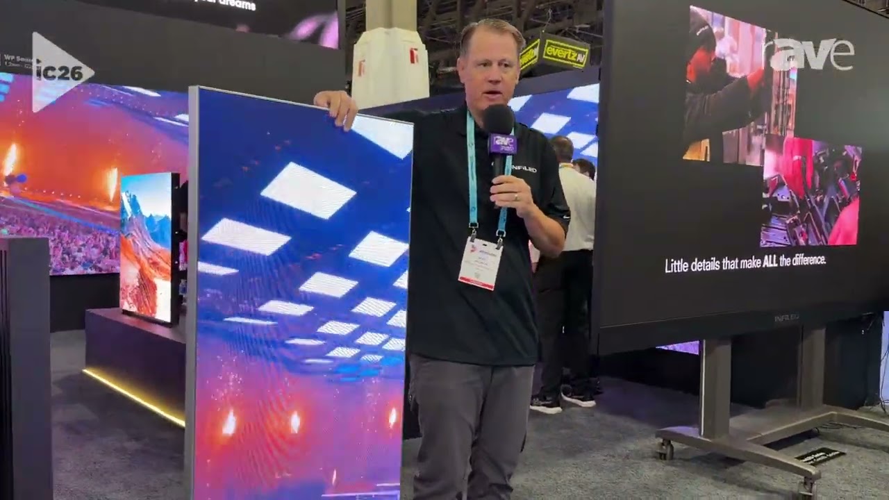 InfoComm 2026: INFiLED Shows GeminiLED Series Double-Sided Display for Retail and Hospitality Spaces