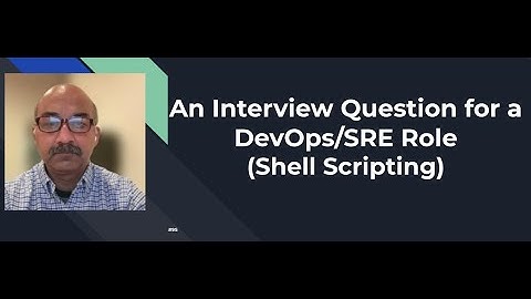 DevOps SRE Interview Question 95 Shell Script Algorithm to Alert on Disk Usage