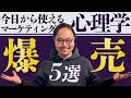 【悪用厳禁】今日から使える爆売れマーケティング心理学！