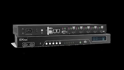 Kinan 4K FHD Multi View HDMI KVM Switch MH2415