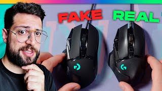 Probando la COPIA FALSA del MOUSE GAMING más popular... G502 'FAKE EDITION'