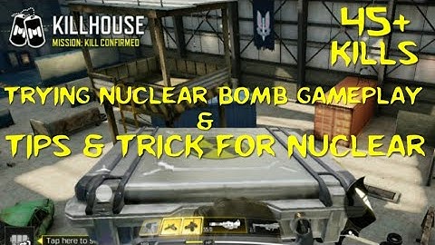 Nuclear bomb in CALL OF DUTY MOBILE Gameplay,Tips and tricks for Nuclear