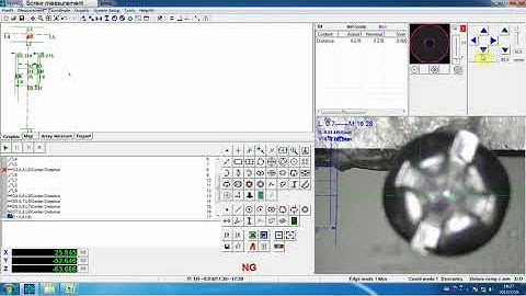 Manual Video Measuring Machine for SCEW MEASUREMENT