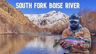 Catching Winter Trout on the South Fork Boise River
