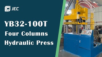 How well is 100 ton four-column single-cylinder hydraulic pressing machine
