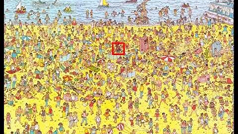 Finding Waldo based on OpenCV