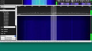 CubicSDR on mac tuning to the amature radio