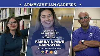 Army Family and MWR Business and Recreation Civilian Careers - 30 Sec