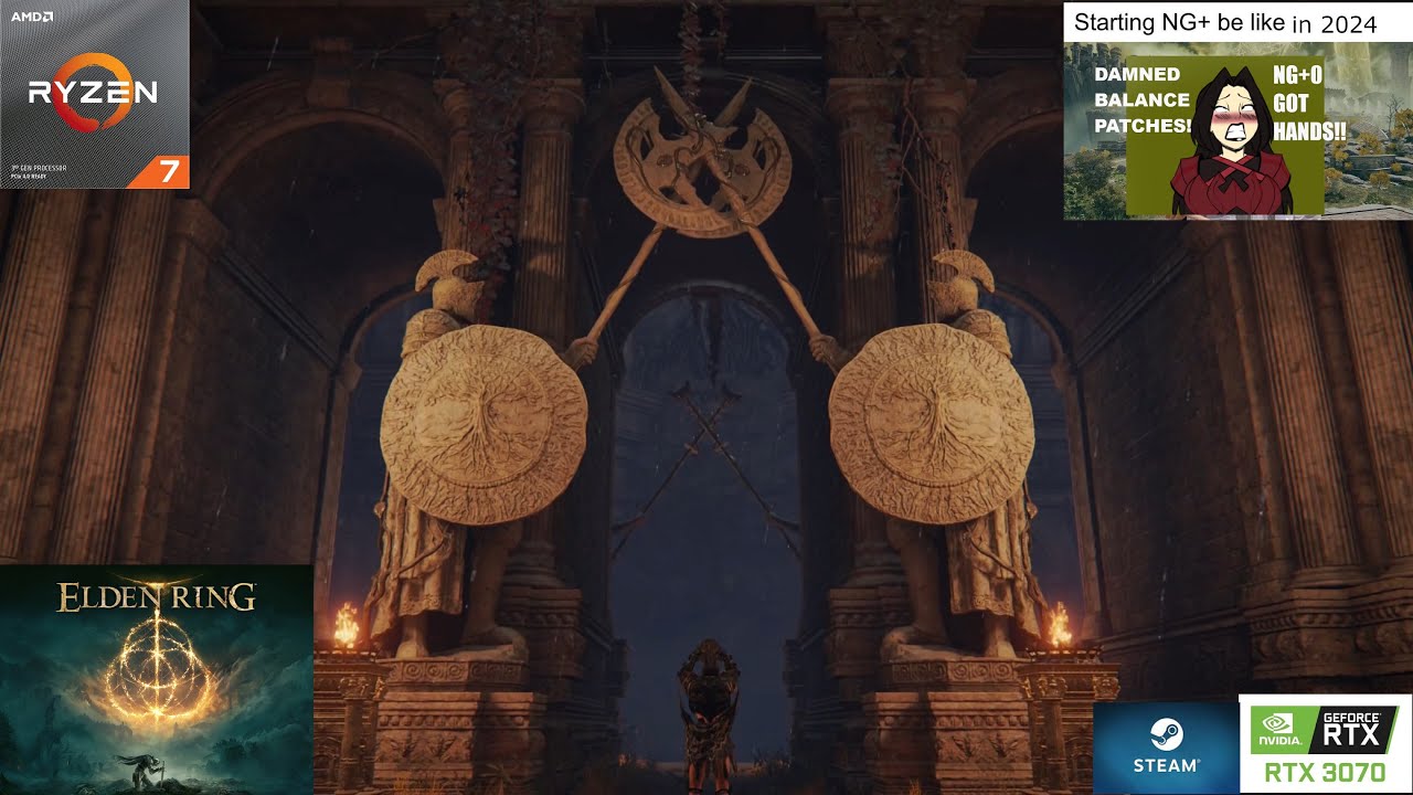 Elden Ring RTX 3070 STEAM NG+ and Skimpy Armor Playthrough pt.12