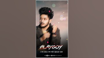 How to create attitude boy whatsapp status video in kinemaster |  attitude whatsapp status video