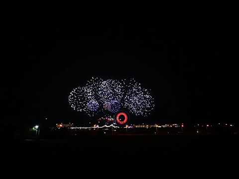 2021.1.1台中麗寶樂園跨年雙演唱會高空煙火秀