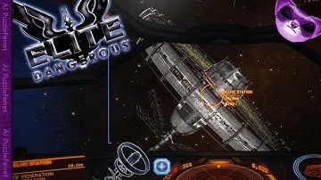 Elite Dangerous Ep3 - Advanced Combat training!