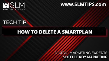 Tech Tip:  How to Delete a SmartPlan