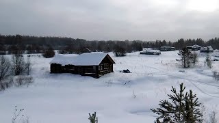 ЗАБРОШЕННАЯ ДЕРЕВНЯ/ТАЙГА/РЫБАЛКА/СИНЕЕ ЦАРСТВО))))