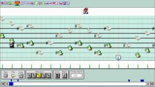 Animusic Aqua Harp - Mario Sequencer