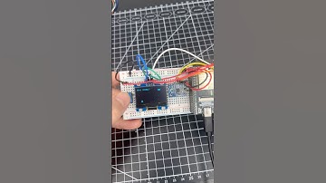 Gyroscope Controlled Game on OLED with MPU6050 #esp32 #arduino #mpu6050