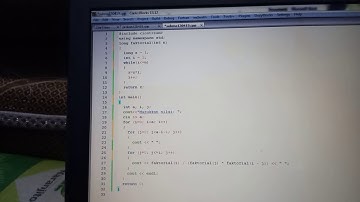 Program segitiga pascal dengan rekursif
