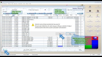 Tutorial Sigma Accounting System - System Apotik POS - Input Penyesuaian Stok