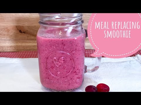 Meal Replacing Cranberry and Orange Smoothie | Sona Manukian | Healthy By You