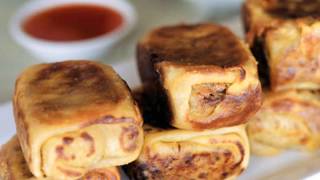 Sri Lankan Fish & Cheese Roti