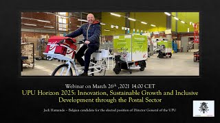 2021 - UPU Horizon 2025 webinar - March 26th, 2021 14.00 CET
