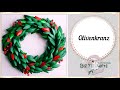 Olive wreath handmade 50cm