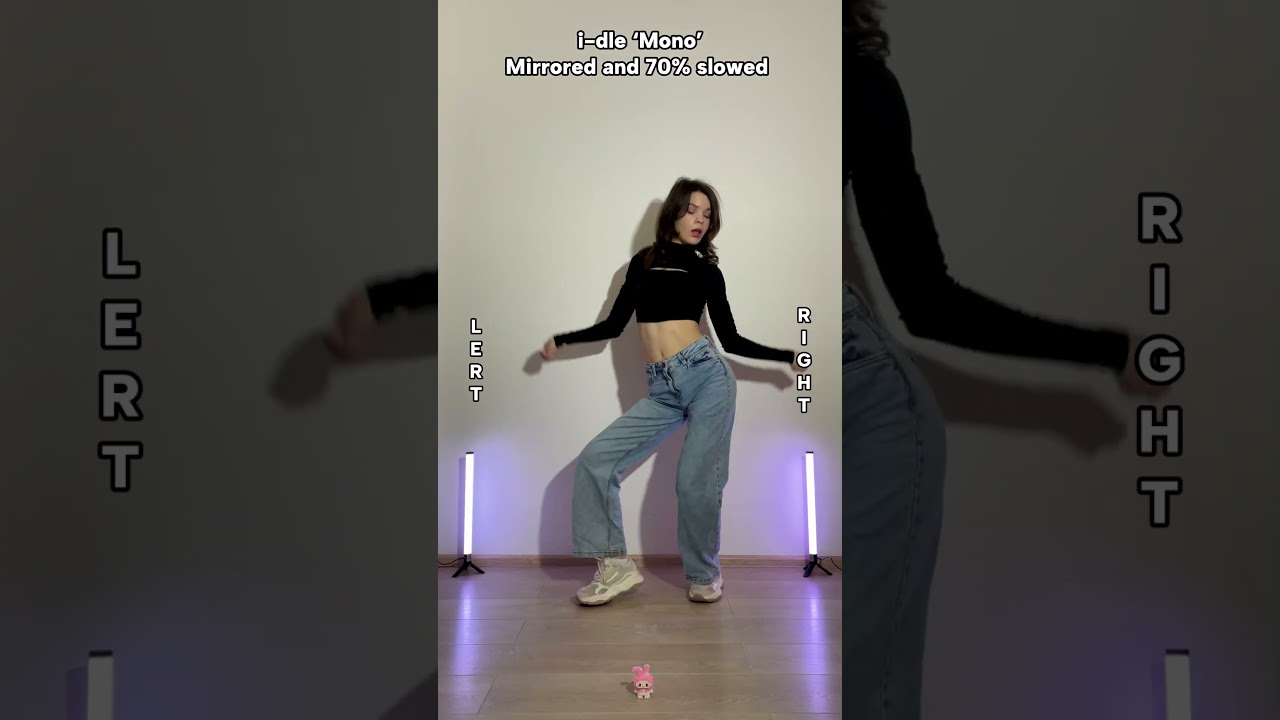 i-dle (아이들) 'Mono (Feat. skaiwater)' Dance Tutorial Mirrored and 70% slowed 