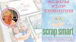 Album Flip through! Clean, Simple Pages!