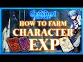 Best Ways To Get Character Experience! | Genshin Impact (Guide)