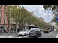 Barcelona Bus in a busy street