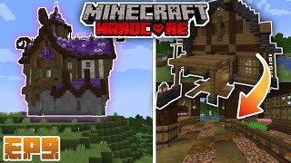 สร้างบ้านอะไรตอนนี้!? Minecraft hardcore 1.18.1 #9