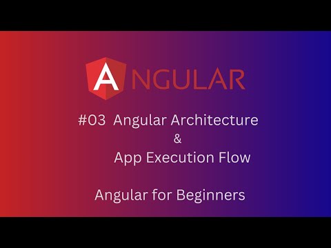3- Angular Architecture | Angular Application Execution Flow | Angular tutorial for beginners