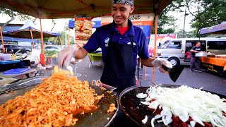 Pasar Tani Seksyen 17 Shah Alam | Malaysia Morning Market STREET FOOD -Nasi Kerabu, Durian Goreng