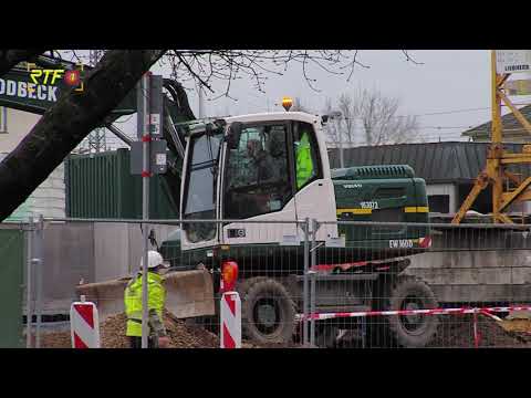 So sieht es auf der Europaplatz-Baustelle in Tübingen momentan aus