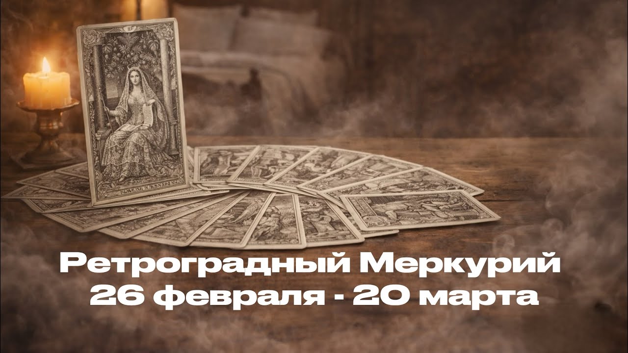 РАСКЛАД ТАРО «Ретроградный Меркурий»🌠 по знаку зодиака. Как пройдет?☄️