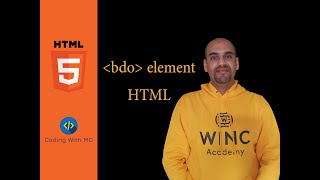 عنصر bdo element HTML || دوره تكميليه لل HTML || دورة سريعه لباقي عناصر الـ HTML