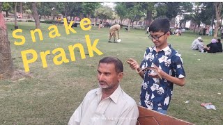 Snake Prank With PaPa 😂  