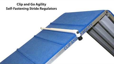 Clip and Go Agility Self-Fastening Stride Regulators
