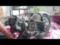 Piaggio Vespa ET4 125 naprawa silnika rozbieranie zatarcie silnika wału / Repair engine