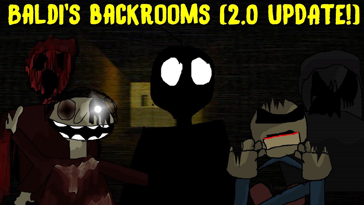 Baldi's Basics Classic - Mod - No-clipping Out Of Reality (Baldi's Backrooms) 2.0 Update